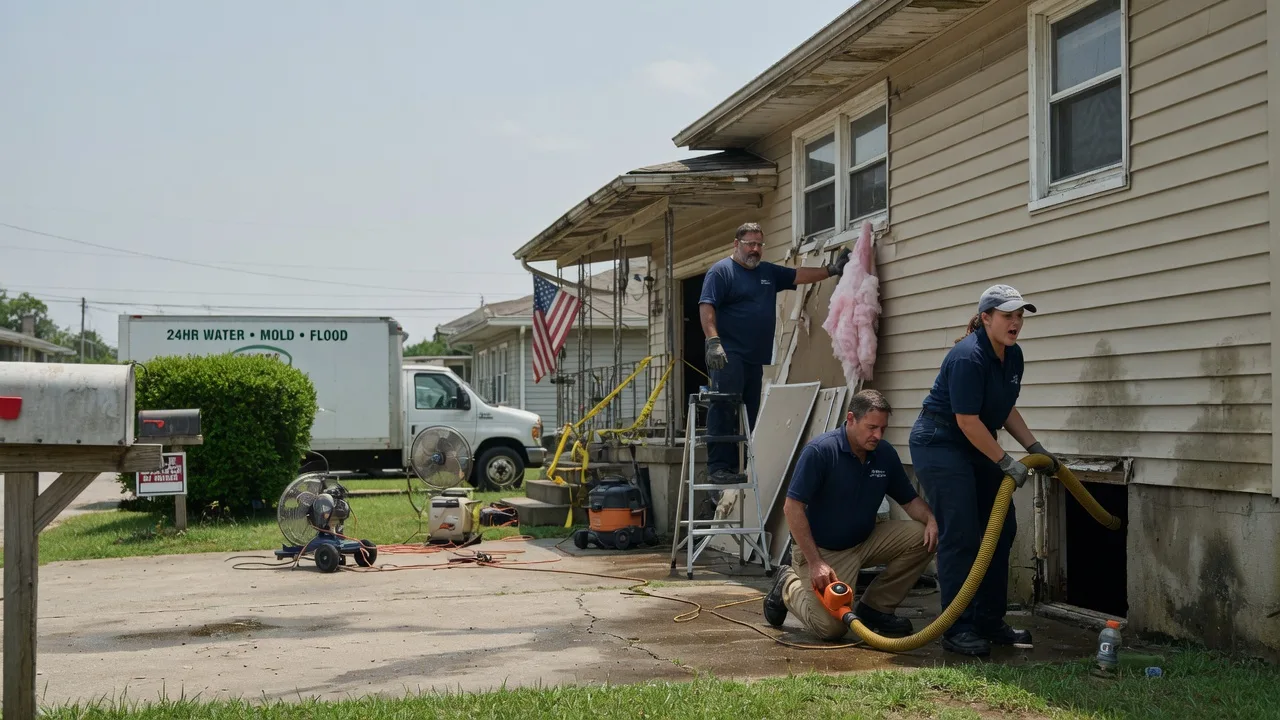 Water Damage Repair in Xenia, IL near me